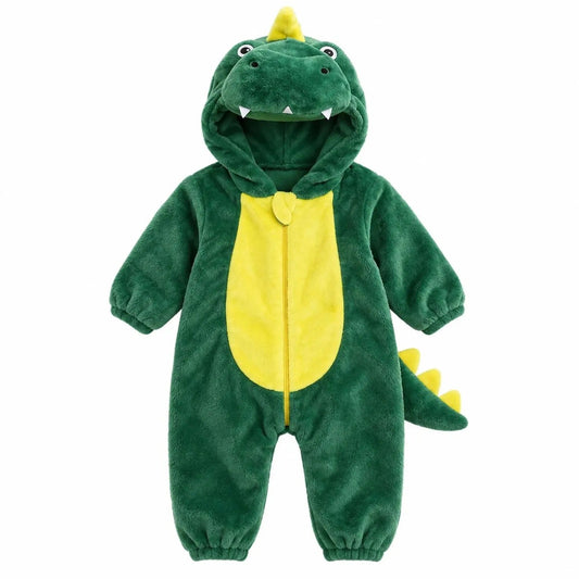 Green Dinosaur Plush Onesie