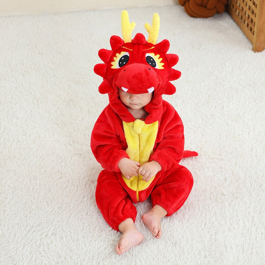 Red Dragon Plush Onesie